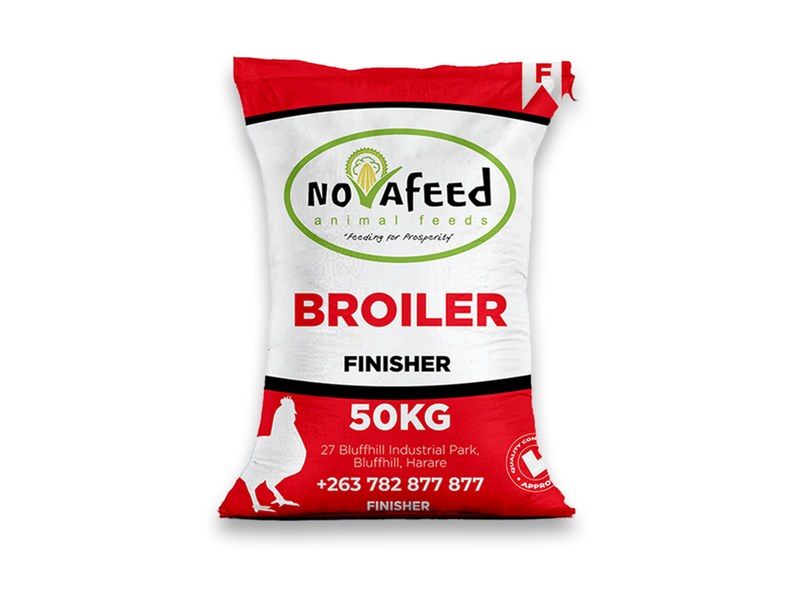 Novafeed Broiler Finisher Pellet, 50kg bag