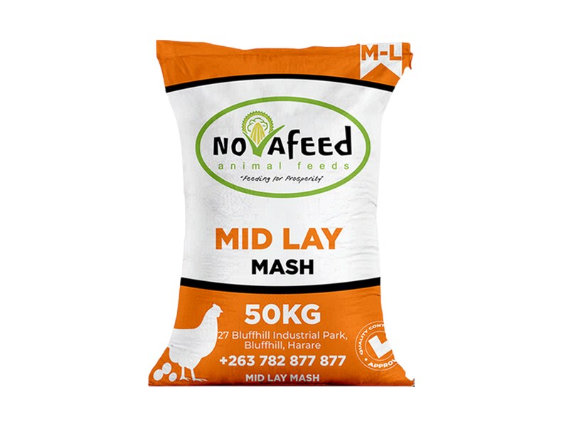 Novafeed Mid Lay Mash (40–70 weeks), 50kg bag