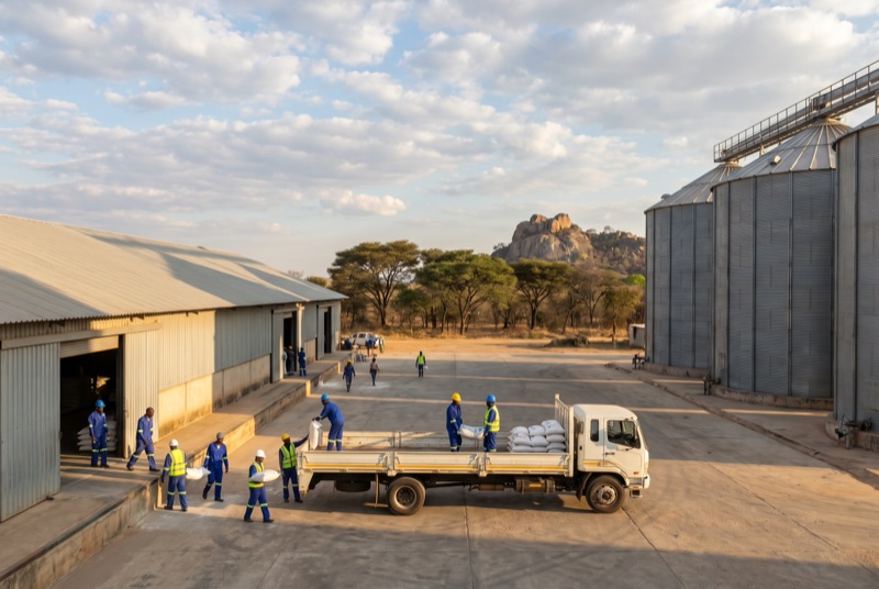 Feed milling and warehousing
